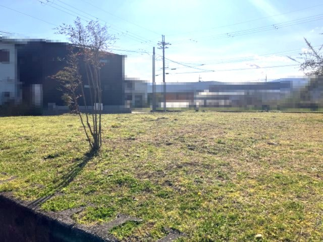 高島市鴨100坪売地の外観