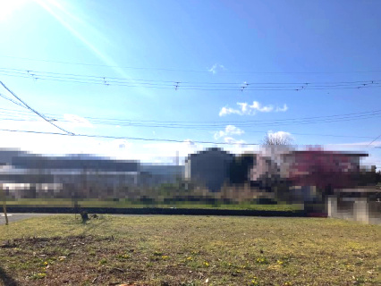 高島市鴨100坪売地の展望