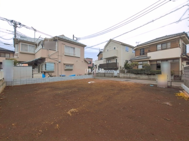 ふじみ野市苗間の新築一戸建の前面道路含む現地写真