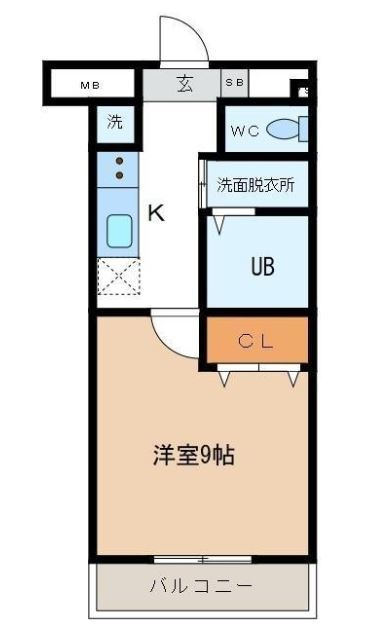 Feliz高石の間取り|きれいな外観です