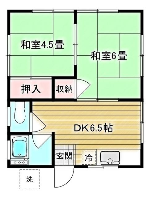 さつき荘の間取り