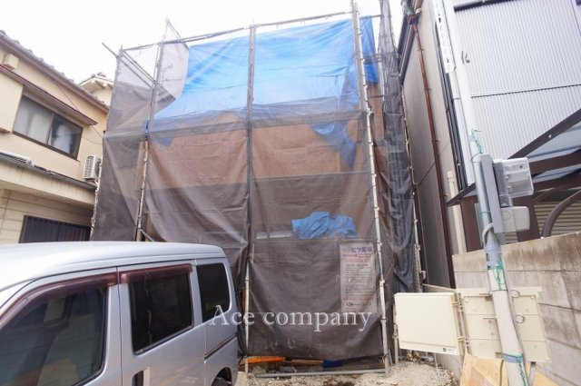 【外観】 | 東大阪市南鴻池町2丁目 | 【只今建築中！現地2026年4月9日現在☆】