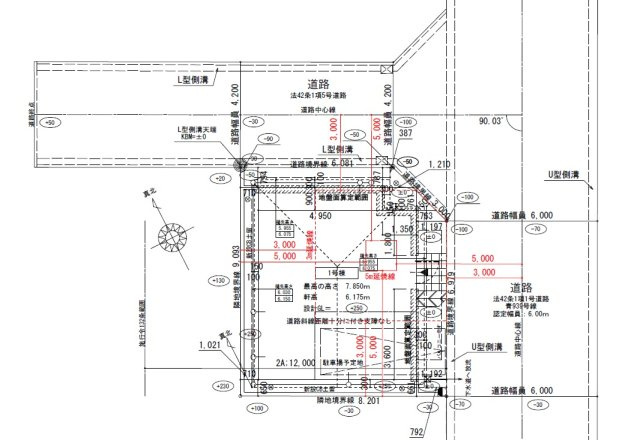 青梅市河辺町8丁目　全1棟の区画図