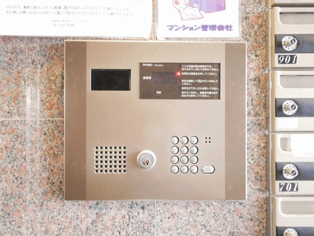 大阪市中央区糸屋町１丁目の賃貸マンションのセキュリティ