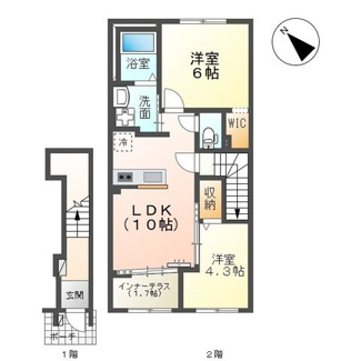 【間取り】 | （仮称）千葉市中央区大森町新築アパート