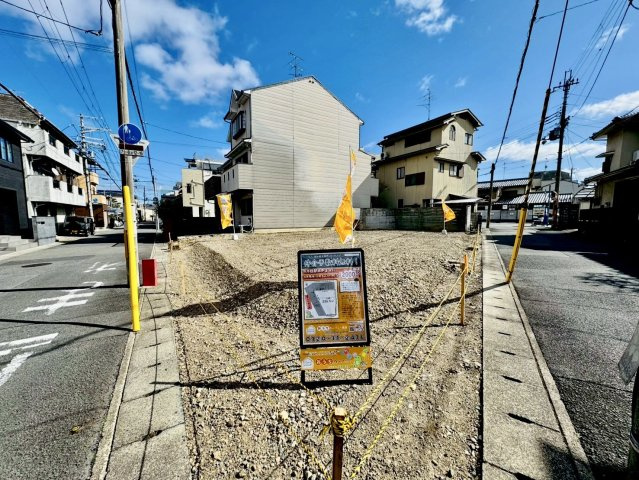 桂野里町１号地の前面道路含む現地写真