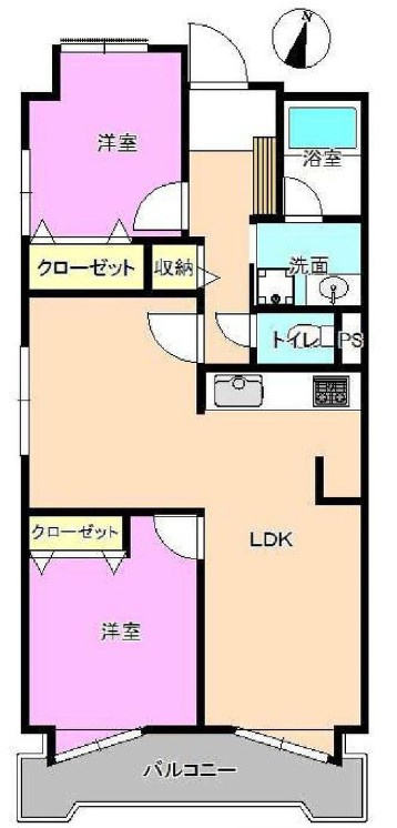 シティパレス富士見町の間取り|間取図　※図面と現況が異なる場合は現況優先といたします。