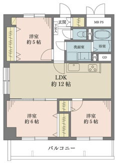 【間取り】 | 西宮スカイハイツ