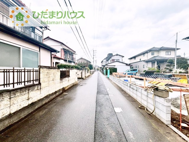 【前面道路含む現地写真】 | 土浦市都和第3　新築戸建 | 4月4日撮影