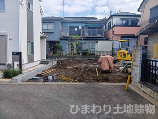 【外観】 | 海老名市上今泉4丁目  1号棟 | 販売現地　2026年8月完成予定