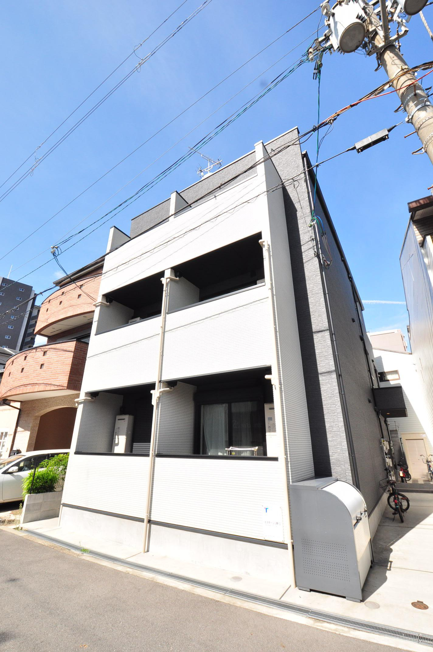 大阪市都島区内代町２丁目のアパートの外観