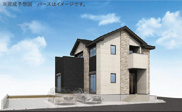 つくば市高見原9期　新築戸建の画像