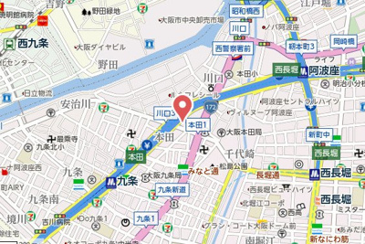 【地図】 | プロシード大阪WESTアドリア