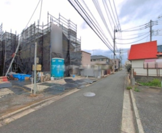 【前面道路含む現地写真】 | 立川市栄町２丁目　全４棟　１号棟　仲介手数料無料