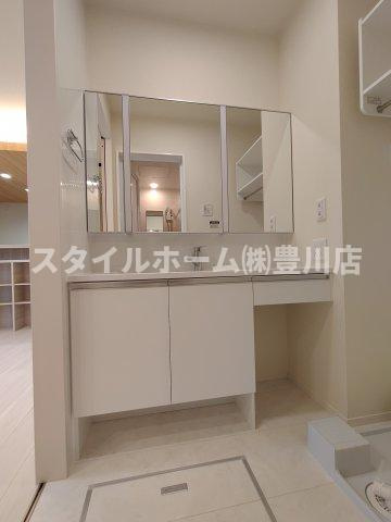 フレジェの洗面所