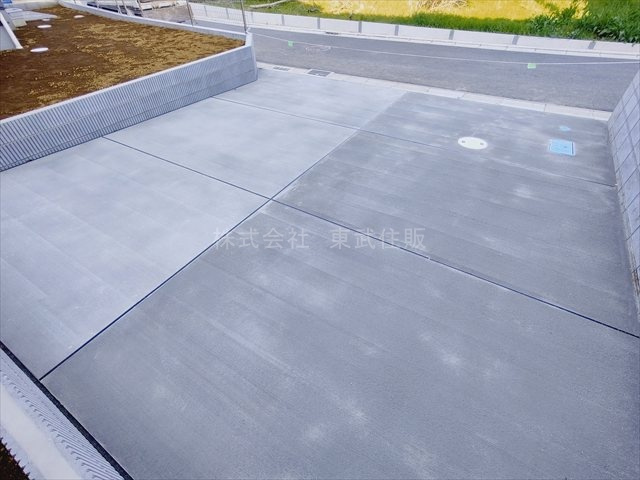 【駐車場】 | 川越市下小坂　全5棟　4号棟 | 並列2台駐車可能です
