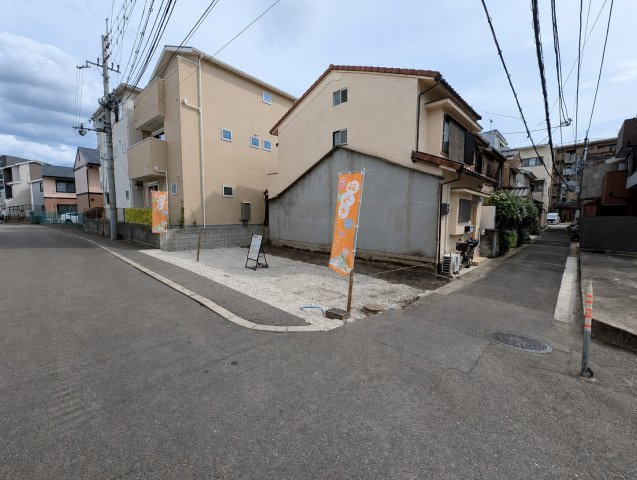 西京極西向河原町　条件無土地の前面道路含む現地写真