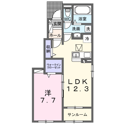 【間取り】 | ルミエール取手