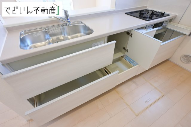 【キッチン】 | Livele Garden.S加須市富士見町(加須駅)　新築住宅 | 現地(2026年5月撮影)