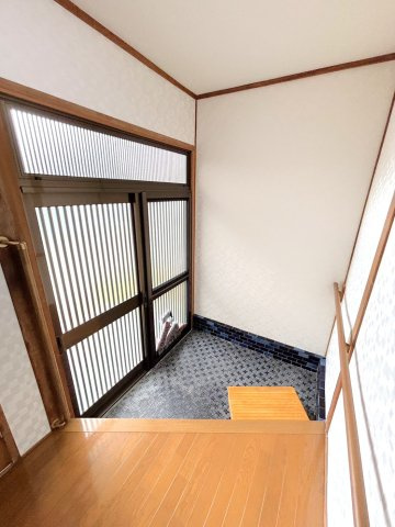 武田邸の玄関
