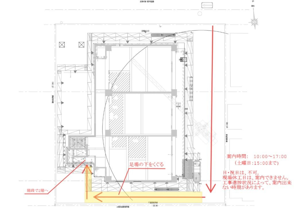 クレリア新深江の区画図