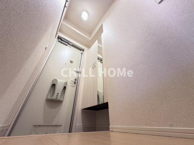 グレイスヴィラの玄関|当社、チルホームのHPもご覧ください(^^)/物件情報多数♪