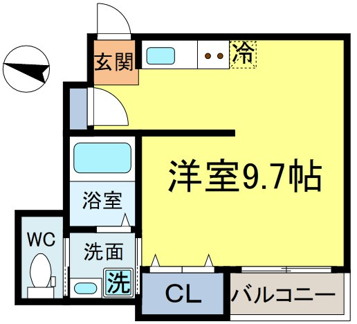 レガーロ新小岩の間取り