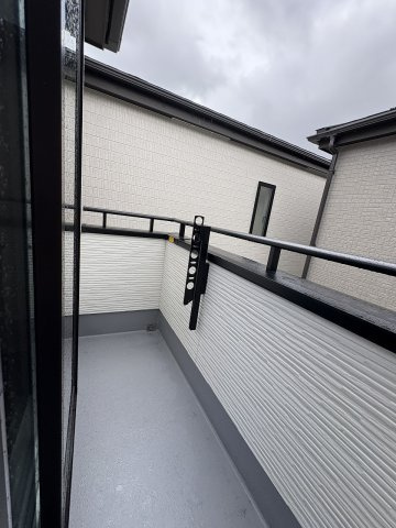 【バルコニー】 | 春日市須玖北5丁目　A号棟（全7棟）【仲介手数料無料・0円】 | 現地写真。