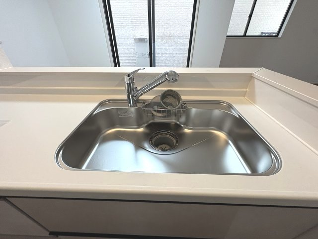 【キッチン】 | 春日市須玖北5丁目　A号棟（全7棟）【仲介手数料無料・0円】 | 現地写真。