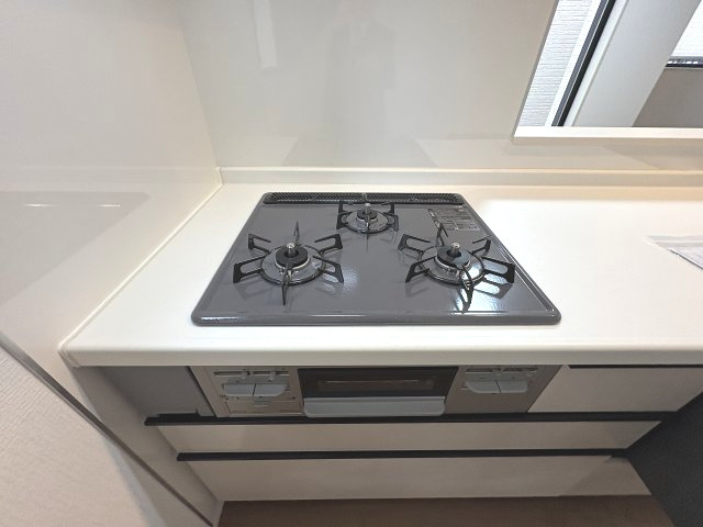 【キッチン】 | 春日市須玖北5丁目　A号棟（全7棟）【仲介手数料無料・0円】 | 現地写真。