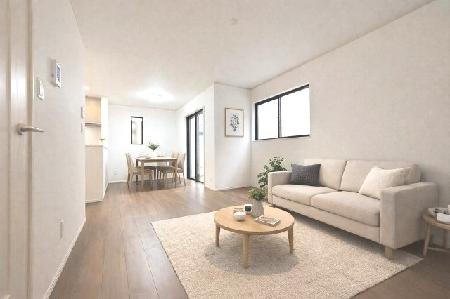 【外観】 | 春日市須玖北5丁目　A号棟（全7棟）【仲介手数料無料・0円】 | 現地写真。同じ物件を見るなら、プラス不動産販売にお任せ下さい。