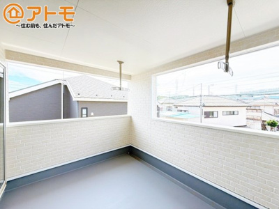 【バルコニー】 | 富士市入山瀬第9　新築戸建て　2号棟