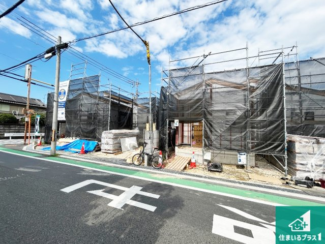 1(土)2(日)現地案内可能！香芝市高　新築一戸建ての外観|是非一度お問合せ下さい。お待ちしております。