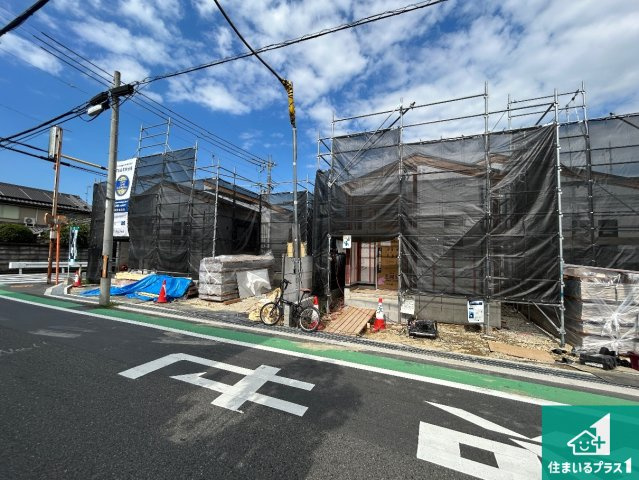 1(土)2(日)現地案内可能！香芝市高　新築一戸建ての外観|どんな些細な事でもご相談ください。