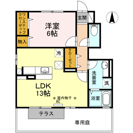 アメージングパルの間取り