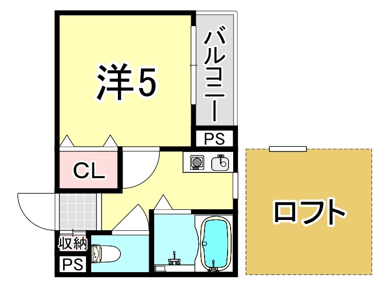 アグレアーブル塚口の間取り