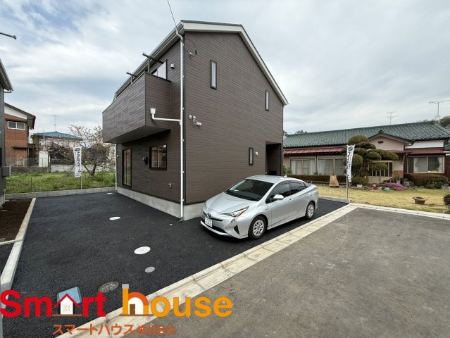 武蔵村山市中藤　新築5棟の前面道路含む現地写真