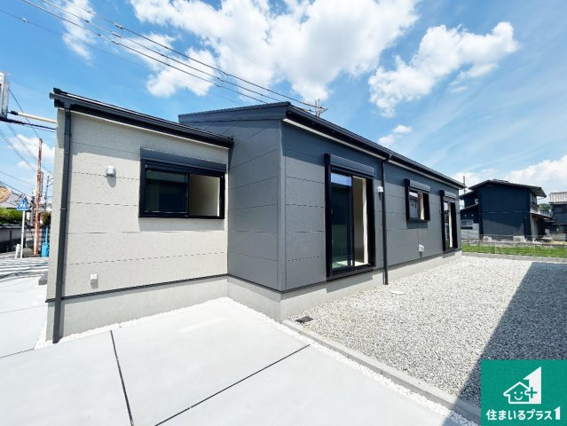 ●香芝市高　新築一戸建ての外観|お客様に長く安心して住んでいだだける事にこだわった家づくり！住んでからのアフターサービスにもしっかりと取り組んでいます！