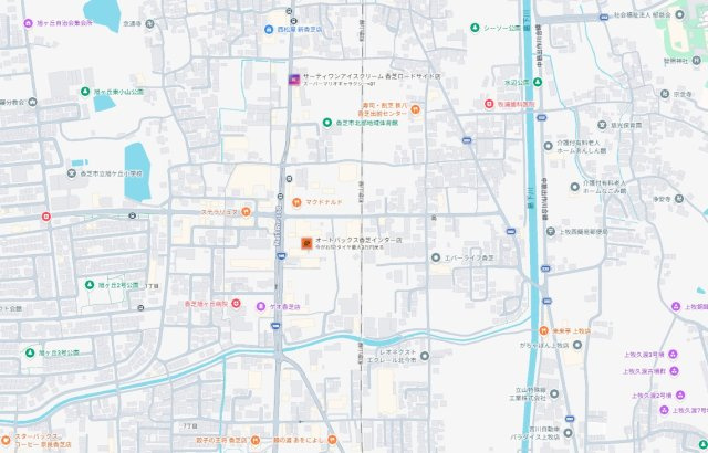 ●香芝市高　新築一戸建ての地図