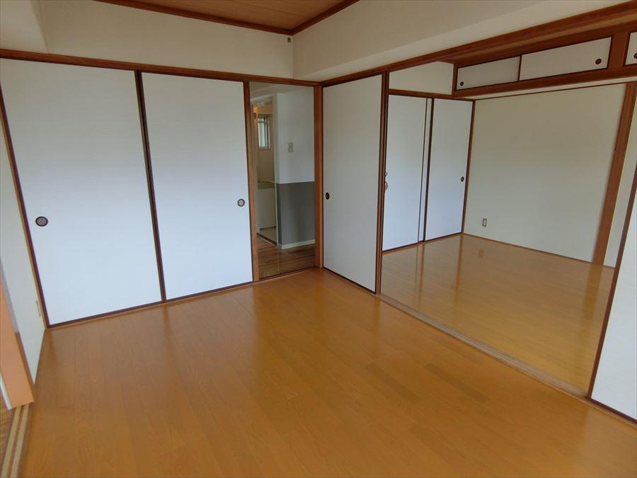 メゾン筑紫の寝室|※別号室のお写真になります。