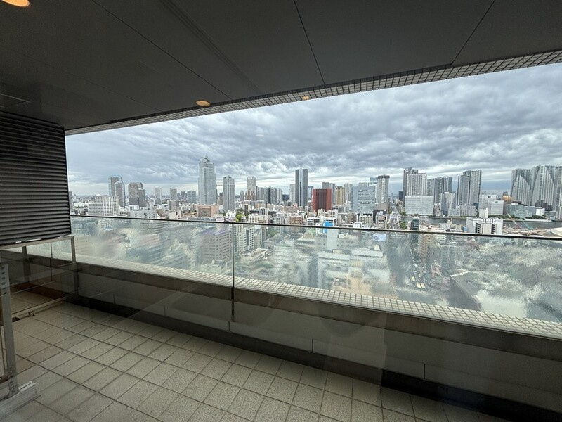 中央区築地１丁目の賃貸マンションのその他|バルコニー・リフォーム前