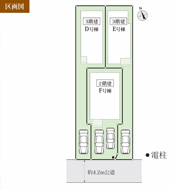 市川市原木３丁目８５２番の区画図