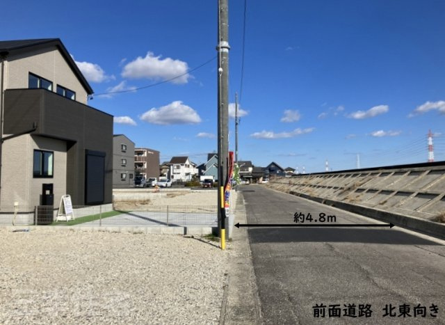碧南市入船町の前面道路含む現地写真|前面道路