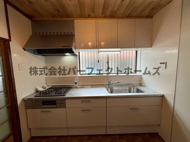 池之宮2丁目戸建　賃貸のキッチン|きれいなキッチンです