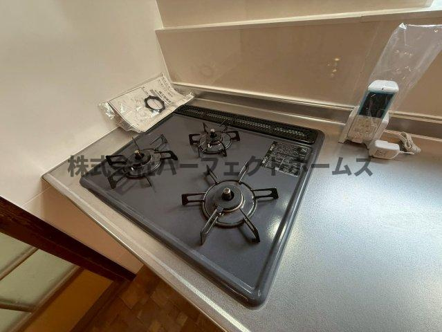 池之宮2丁目戸建　賃貸のキッチン|お料理しやすいキッチンです