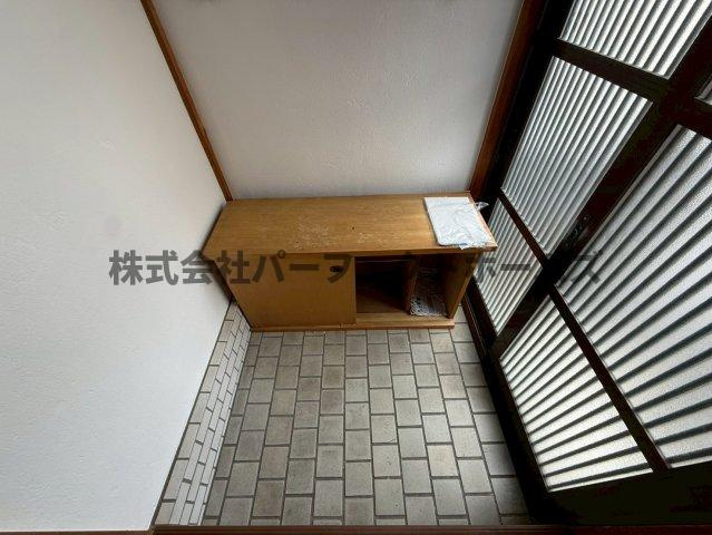 池之宮2丁目戸建　賃貸の玄関|シンプルで使いやすい玄関です