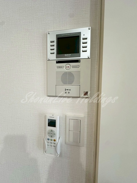 カーサ ヴェデュータのセキュリティ|モニター付きインターホンでセキュリティ安心♪