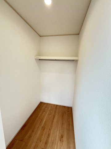 【収納】 | 春日市須玖北5丁目　F号棟（全7棟）【仲介手数料無料・0円】 | 現地写真。ウォークインクローゼットです。