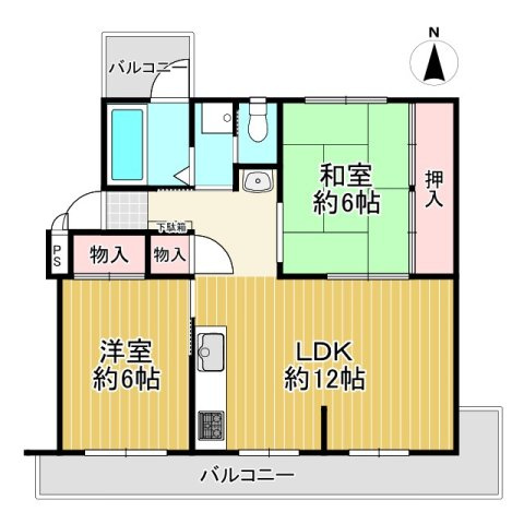 円明寺ヶ丘団地H棟