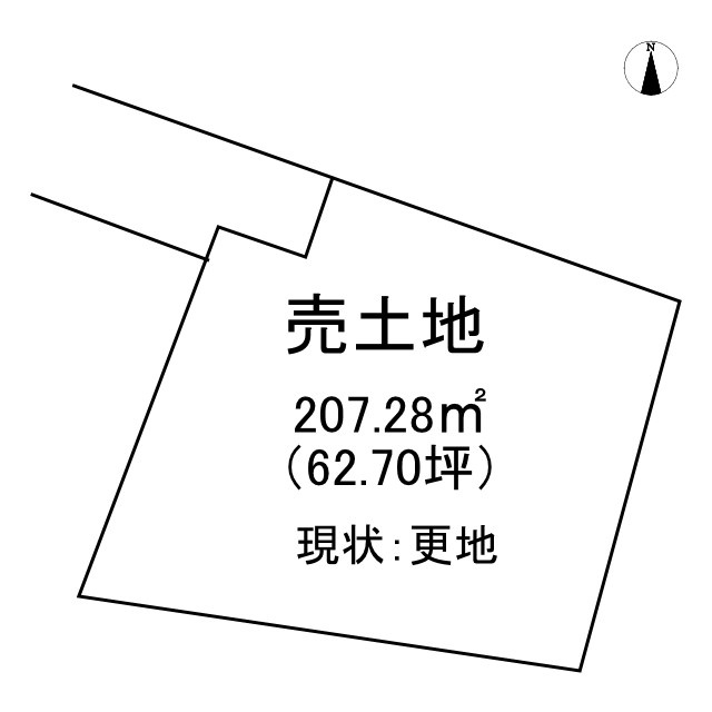 東大宮2丁目の土地図